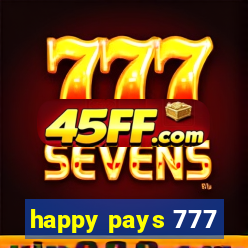 happy pays 777